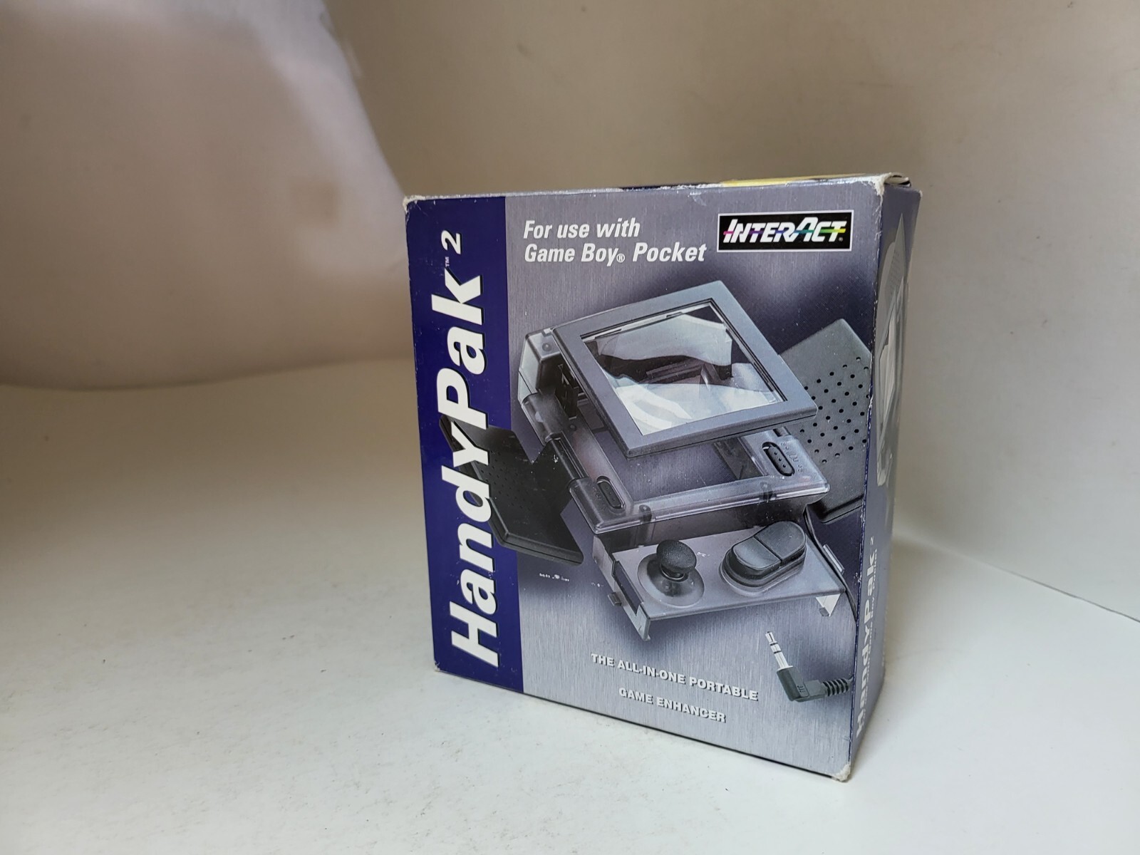 NEW Handy Boy 2 Light & Magnifier & Speakers/Arcade Stick for Gameboy Pocket ###