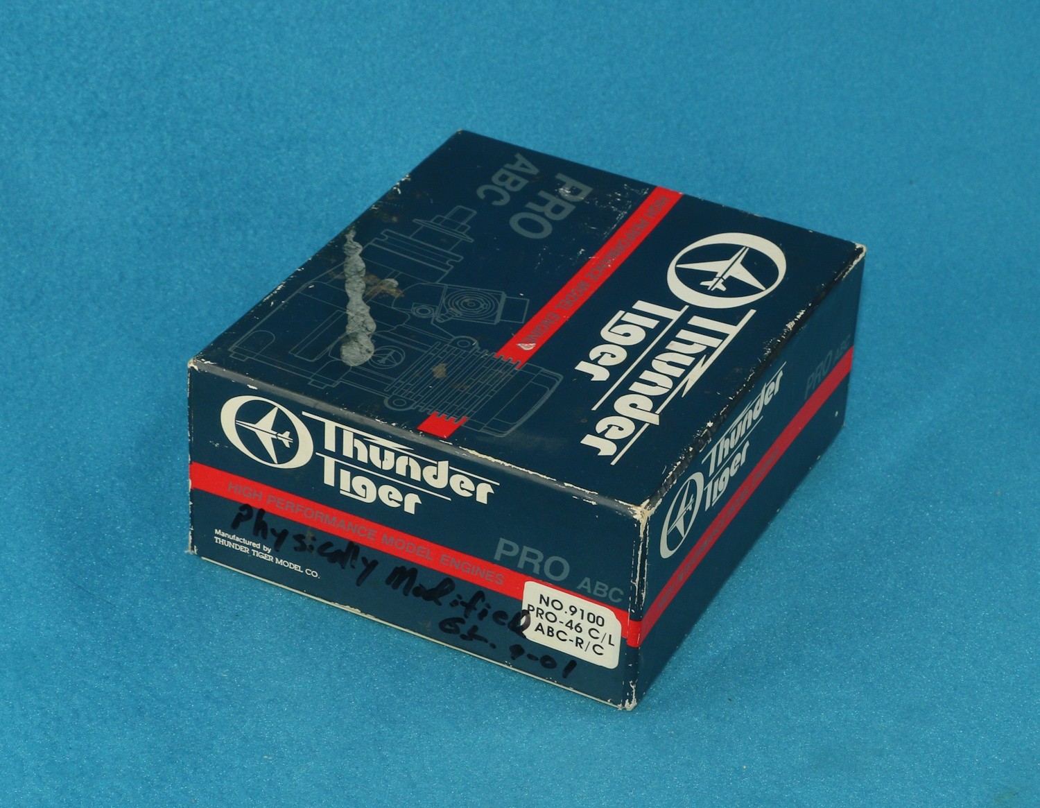 RC Model Thunder Tiger Pro ABC Model Airplane Engine Motor #9100 PRO 46
