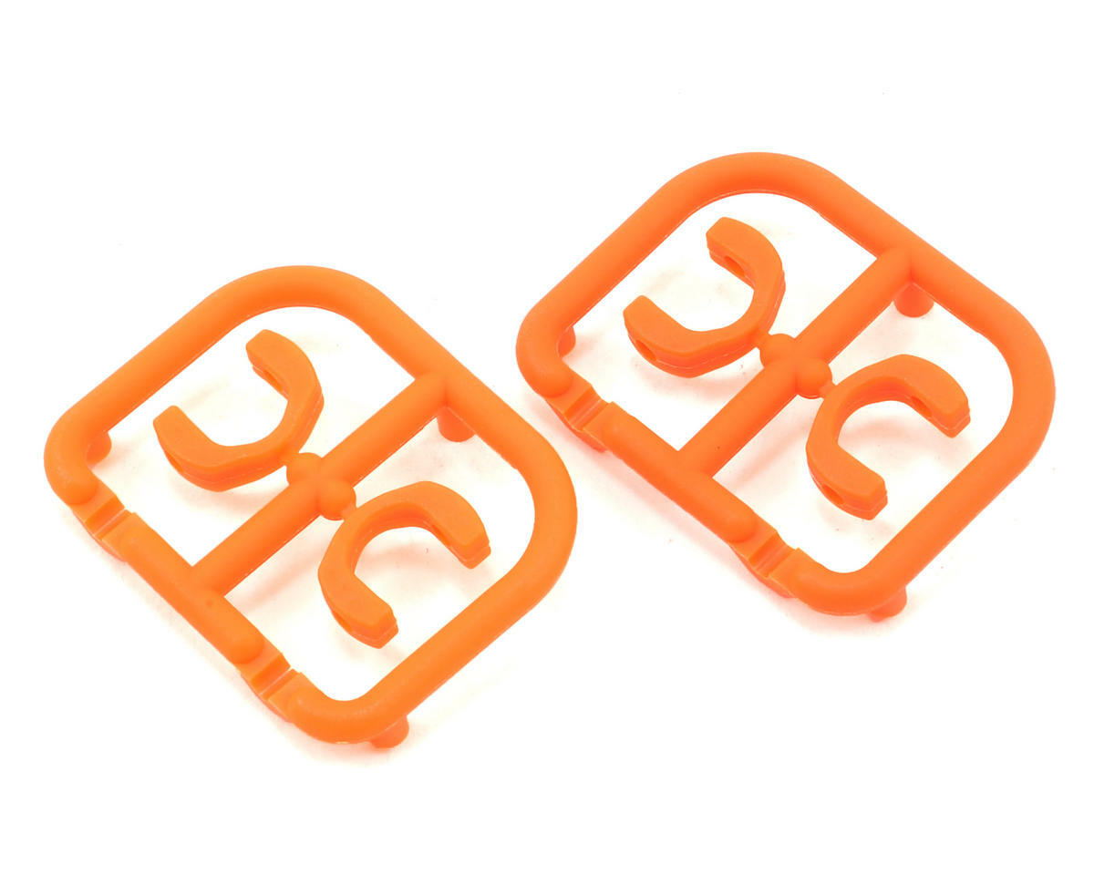XRAY 3.5mm Plastic Drive Pin Clips (4) (Orange) [XRA305242]