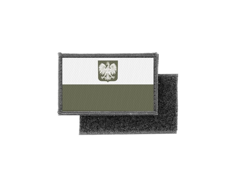 Patch Printed Camo Camouflage Badge Flag Poland Polish Eagle