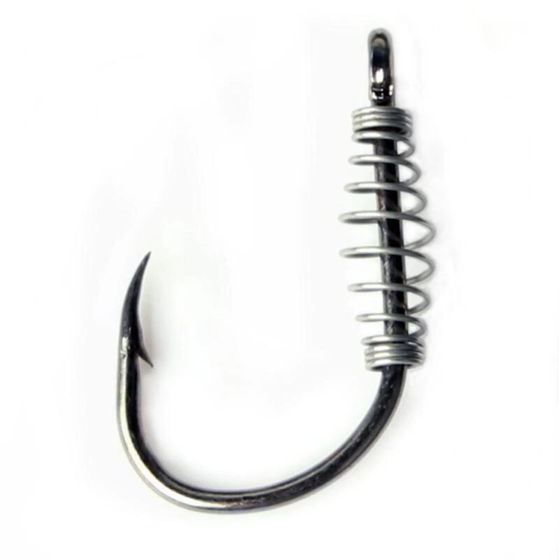 Ten pack of steel size 14 spring dough bait holder hooks - Great for powerbait!