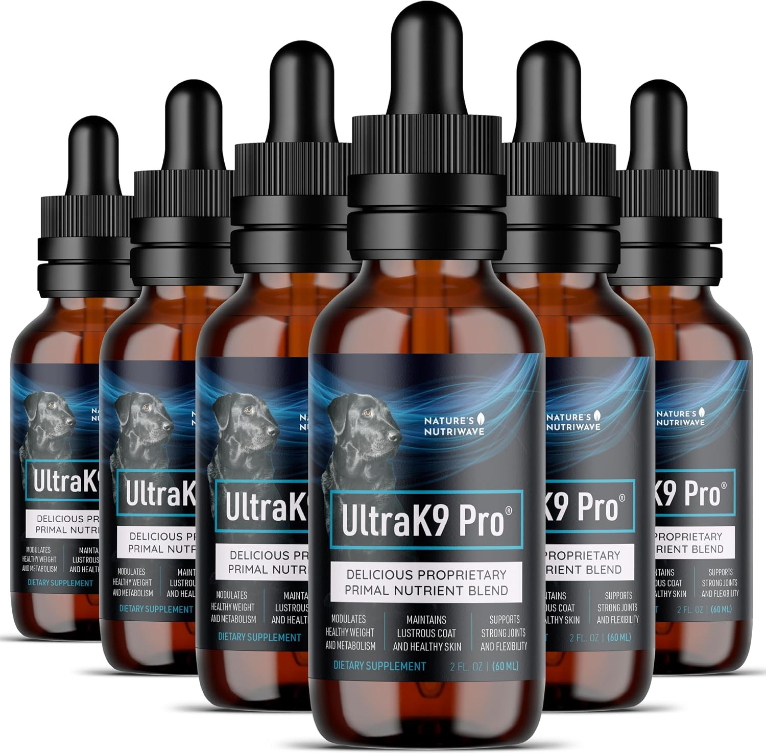 Ultrak9 Pro Drops - Original All-In-One Supplement for Dogs, 100% Natural Dog Su