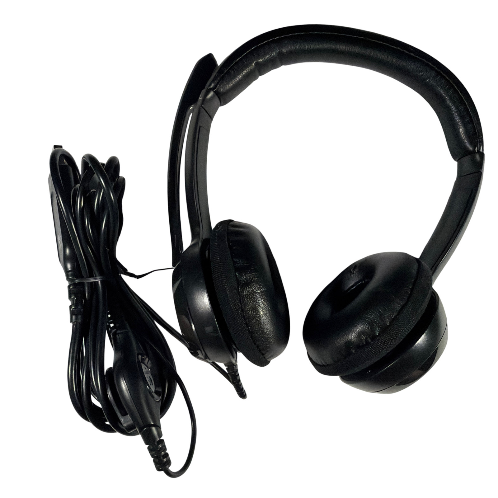Logitech USB Headset A-00052 Wired with Mic Black Tested