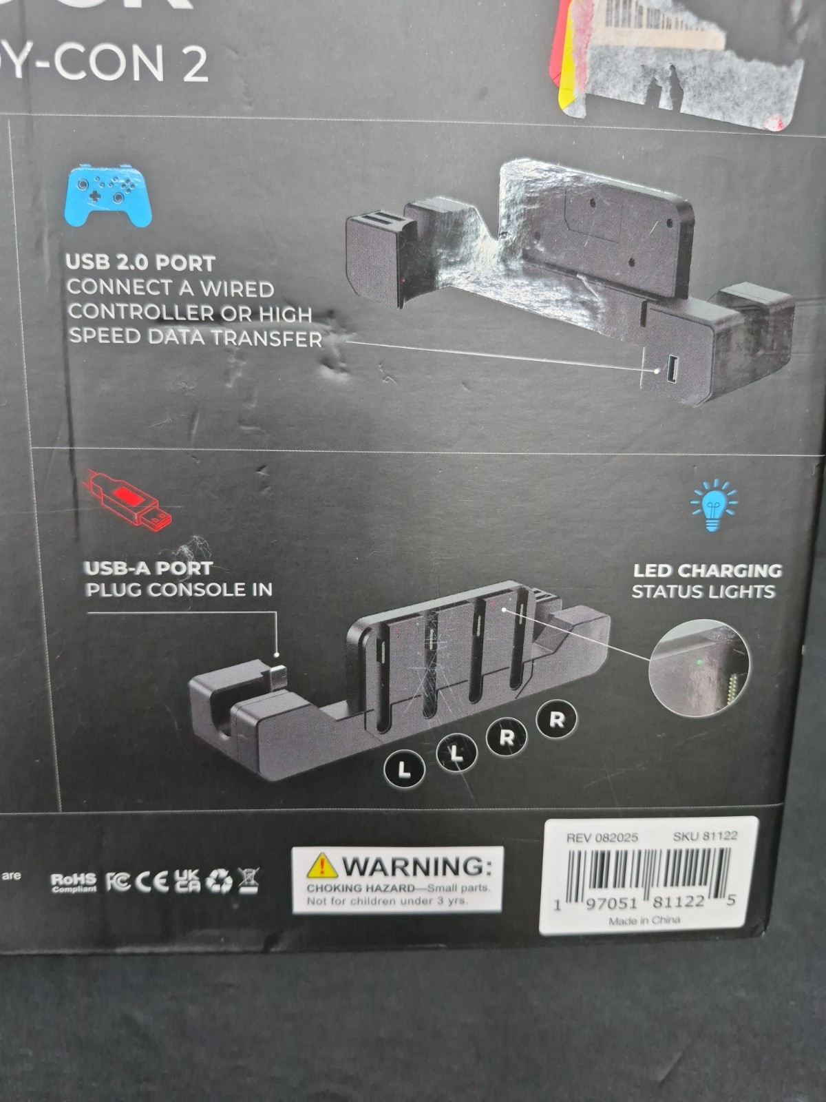 Nintendo Switch 2 Charging Dock & 4 Joy Controller’s Dock Station - ADVANCTECH