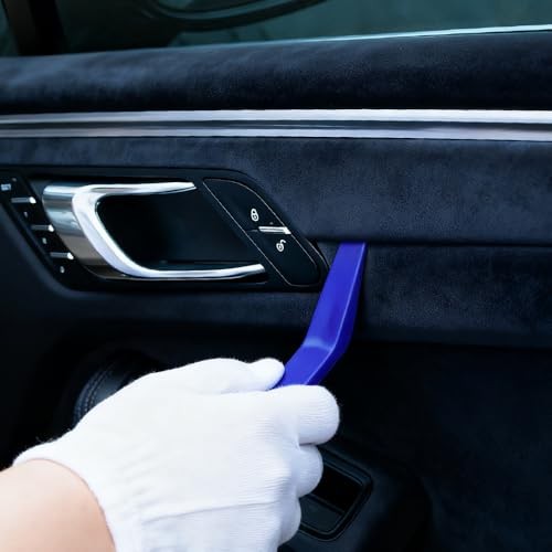 5PCS Auto Trim Removal Tool Kit, Plastic Pry Tool, No Scratch Plastic Blue