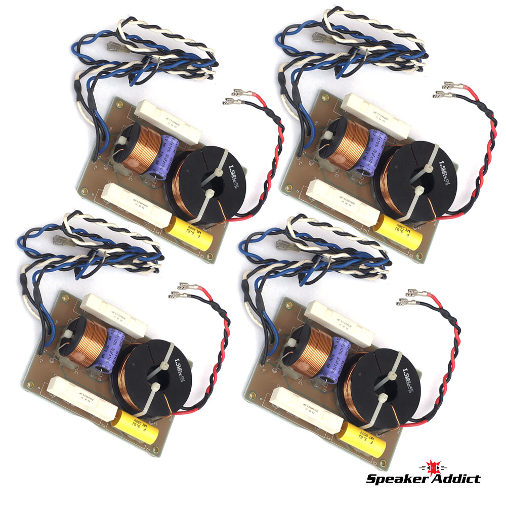 4PACK LX-218 2Way 1.6Khz High Power Passive Speaker Crossover Driver Attn EQ