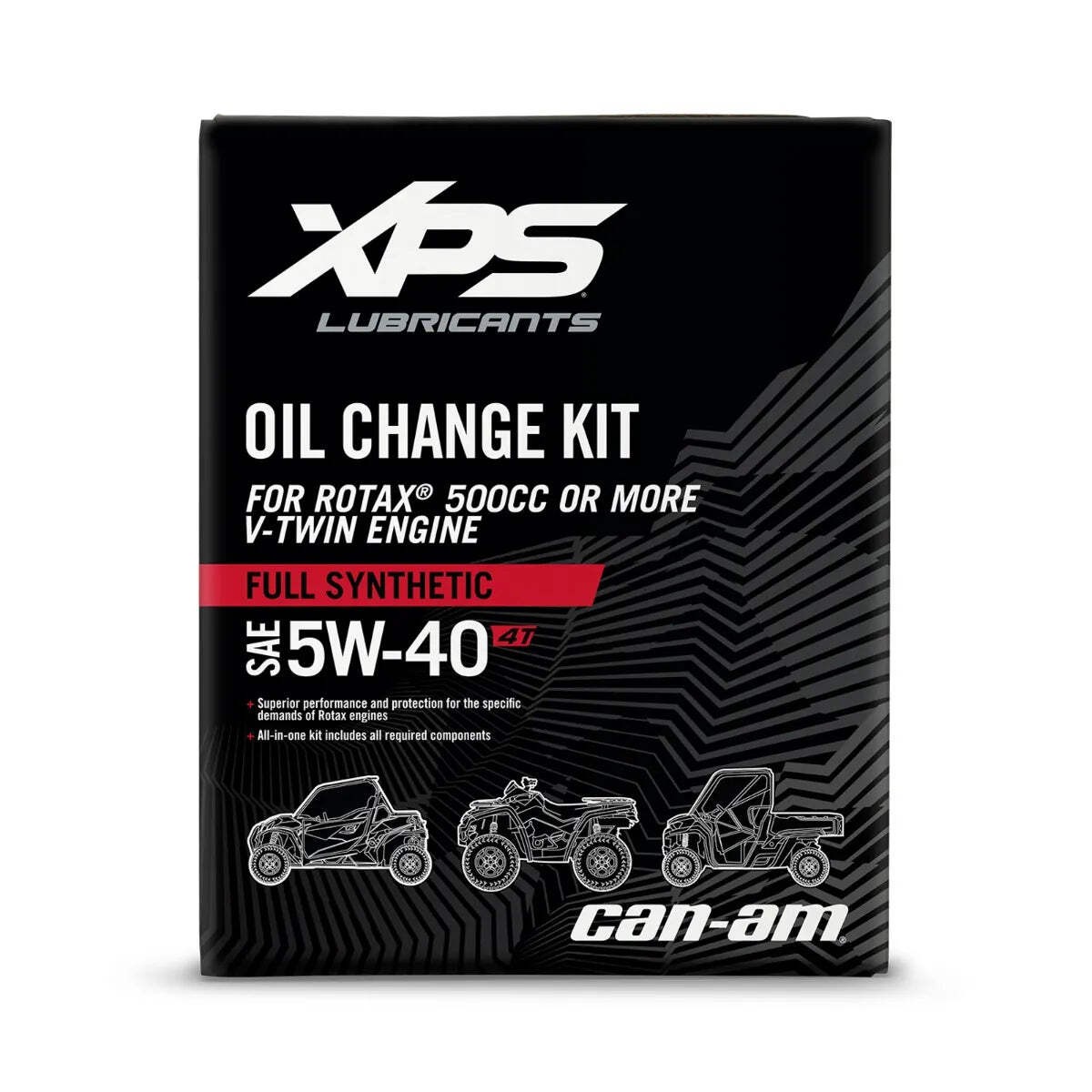 Can Am Maverick Commander Defender Trail 5W40 Full Syn Oil Change Kit 9779488