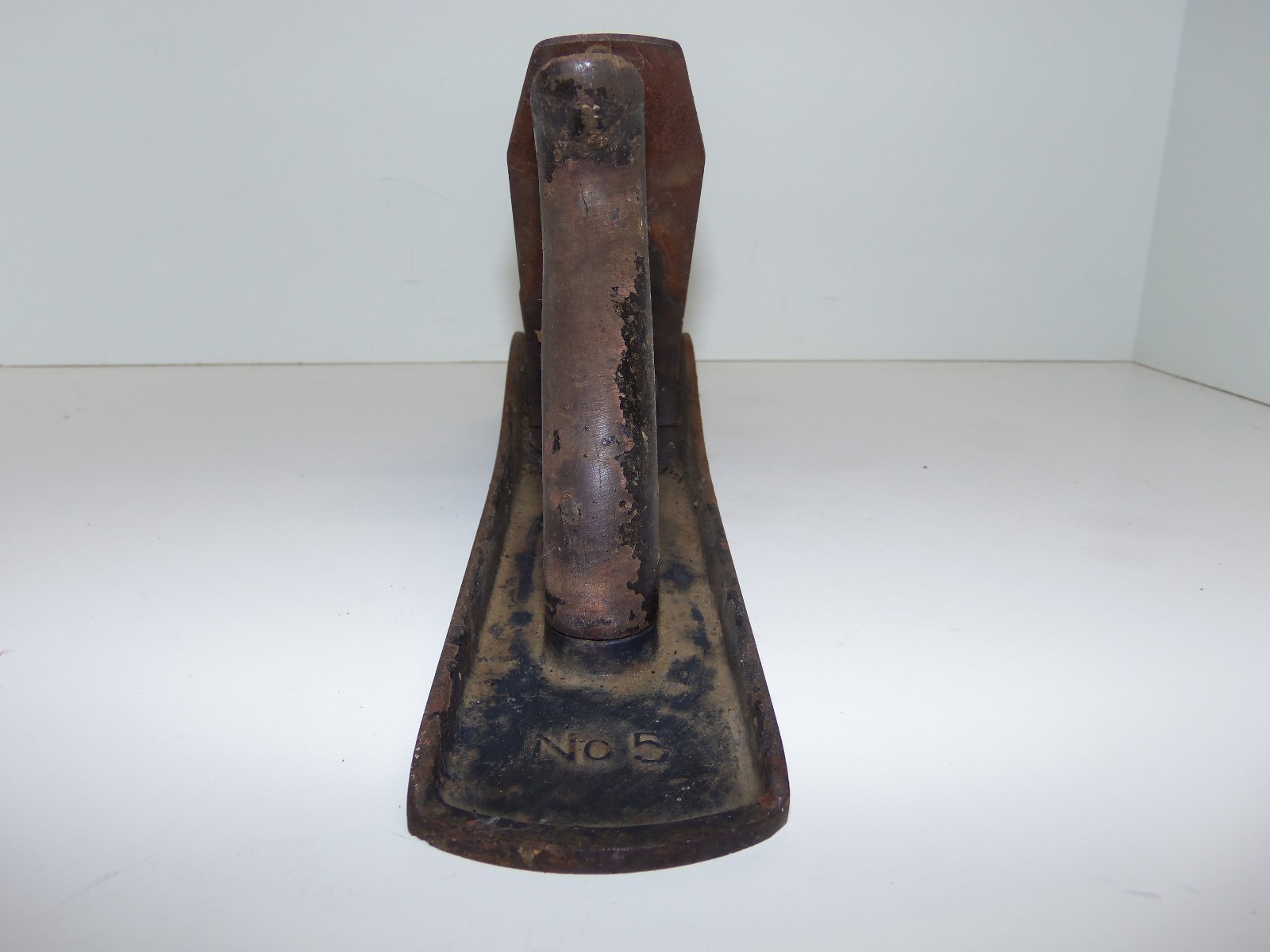 Vintage Stanley Bailey No 5 Smooth Bottom Plane Wood Tool w Angle Adjust