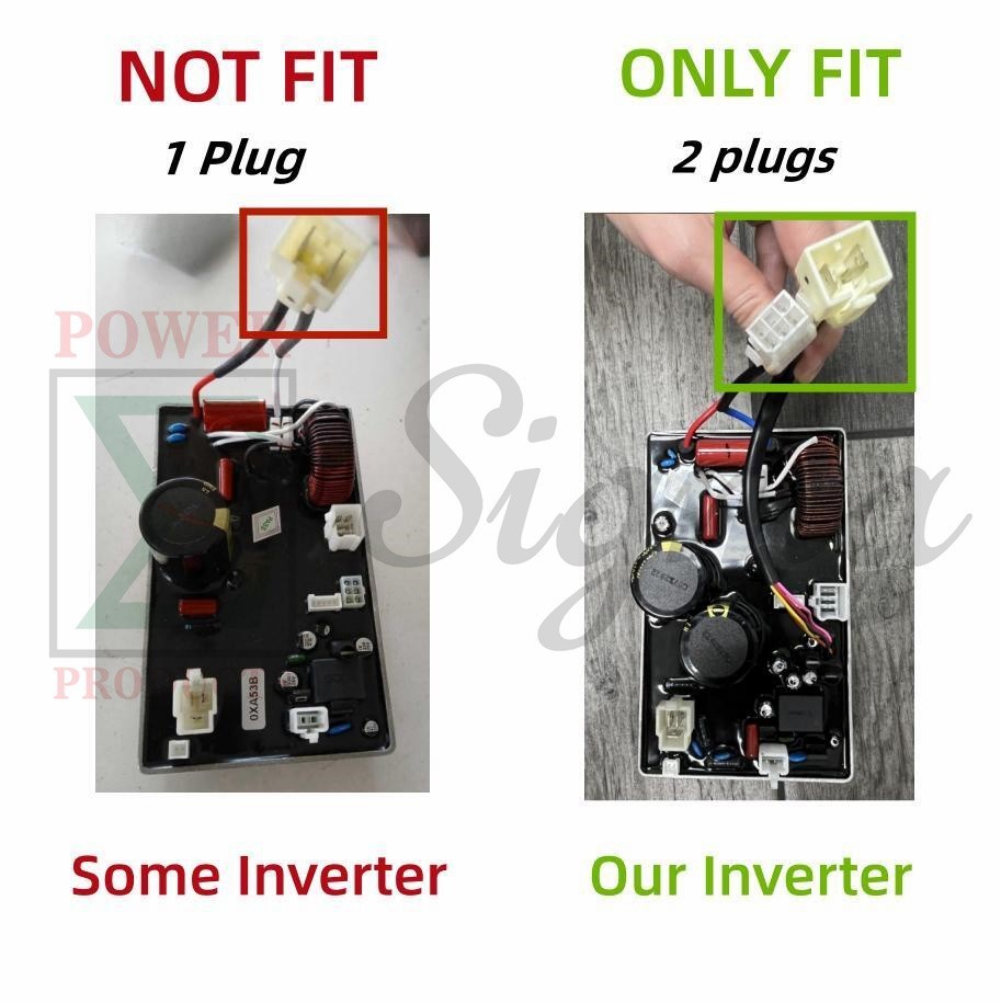 2-plug type Inverter Module for Harbor PREDATOR Inverter Generator 2000 Watt