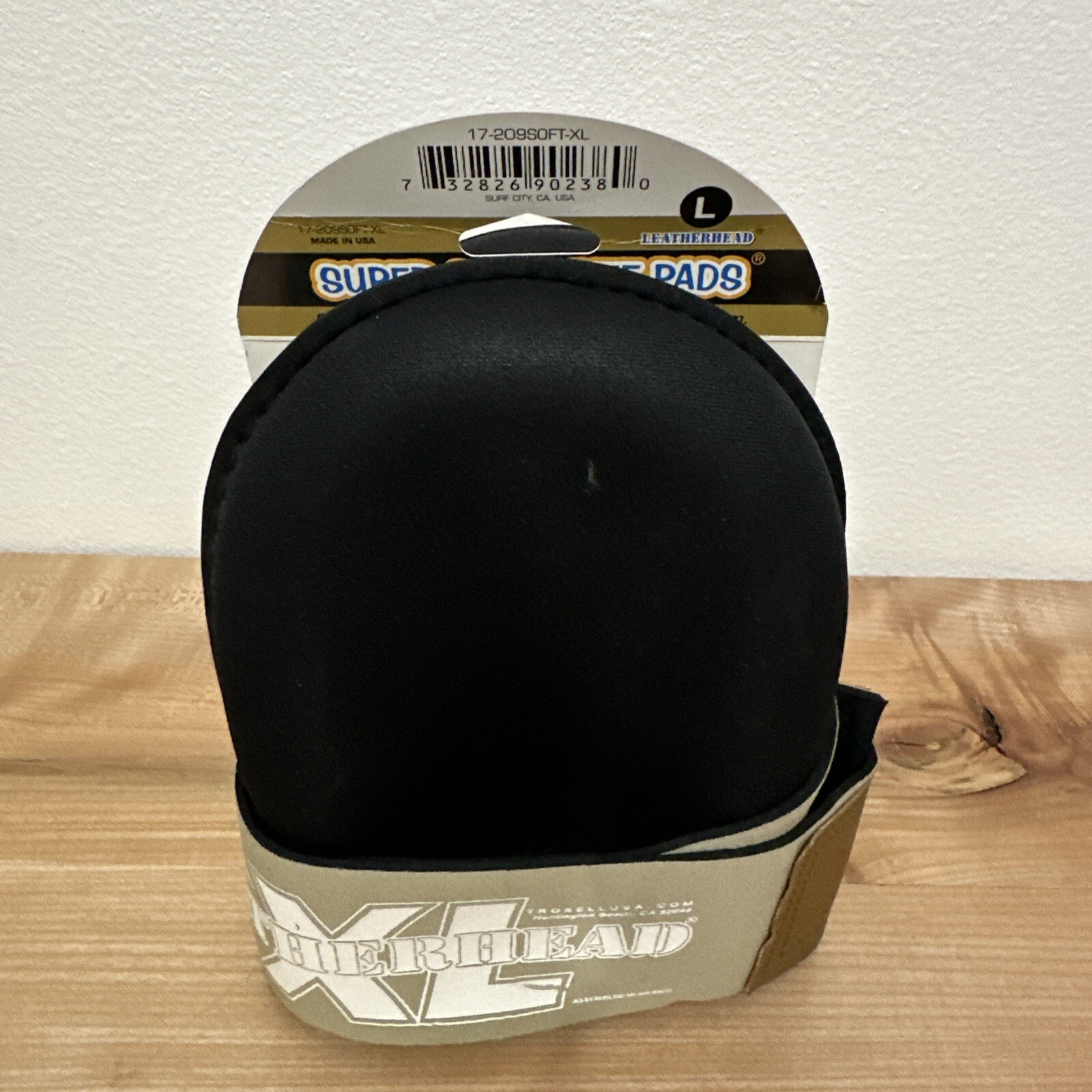 NEW SuperSoft Leatherhead Kneepads Size Large Troxell Leatherhead
