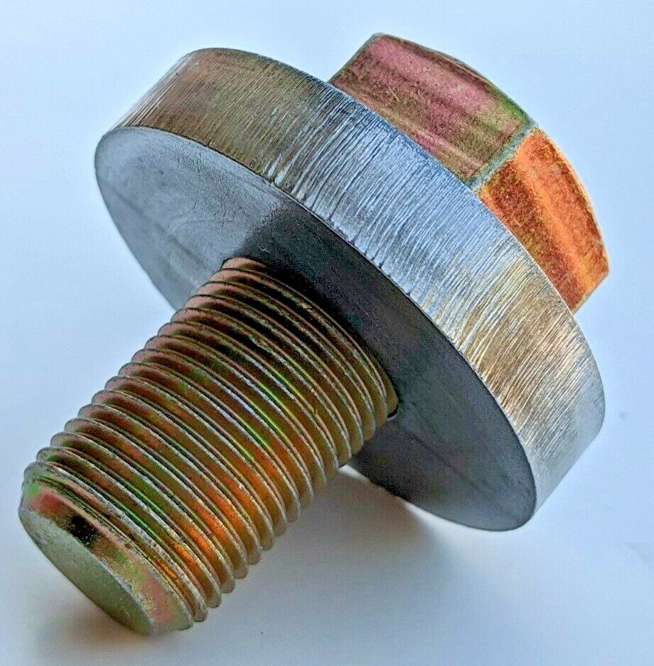 OLDSMOBILE FRONT HARMONIC BALANCER BOLT AND WASHER (CRANK BOLT)