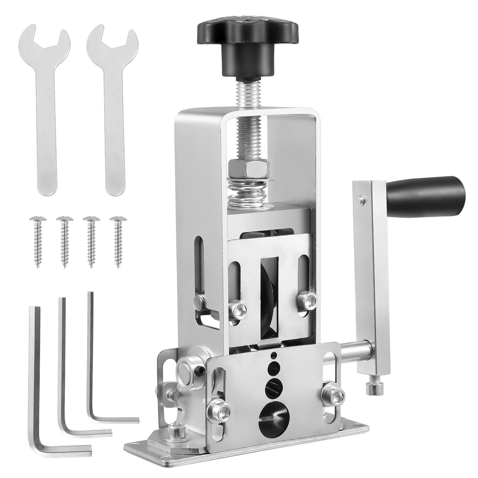 Manual Wire Stripping Machine Drill Powered Hand Crank Wire Stripper Tool 2-25MM