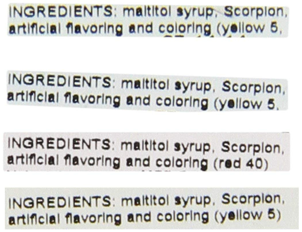 scorpion suckers (set of 4) (Premium pack)