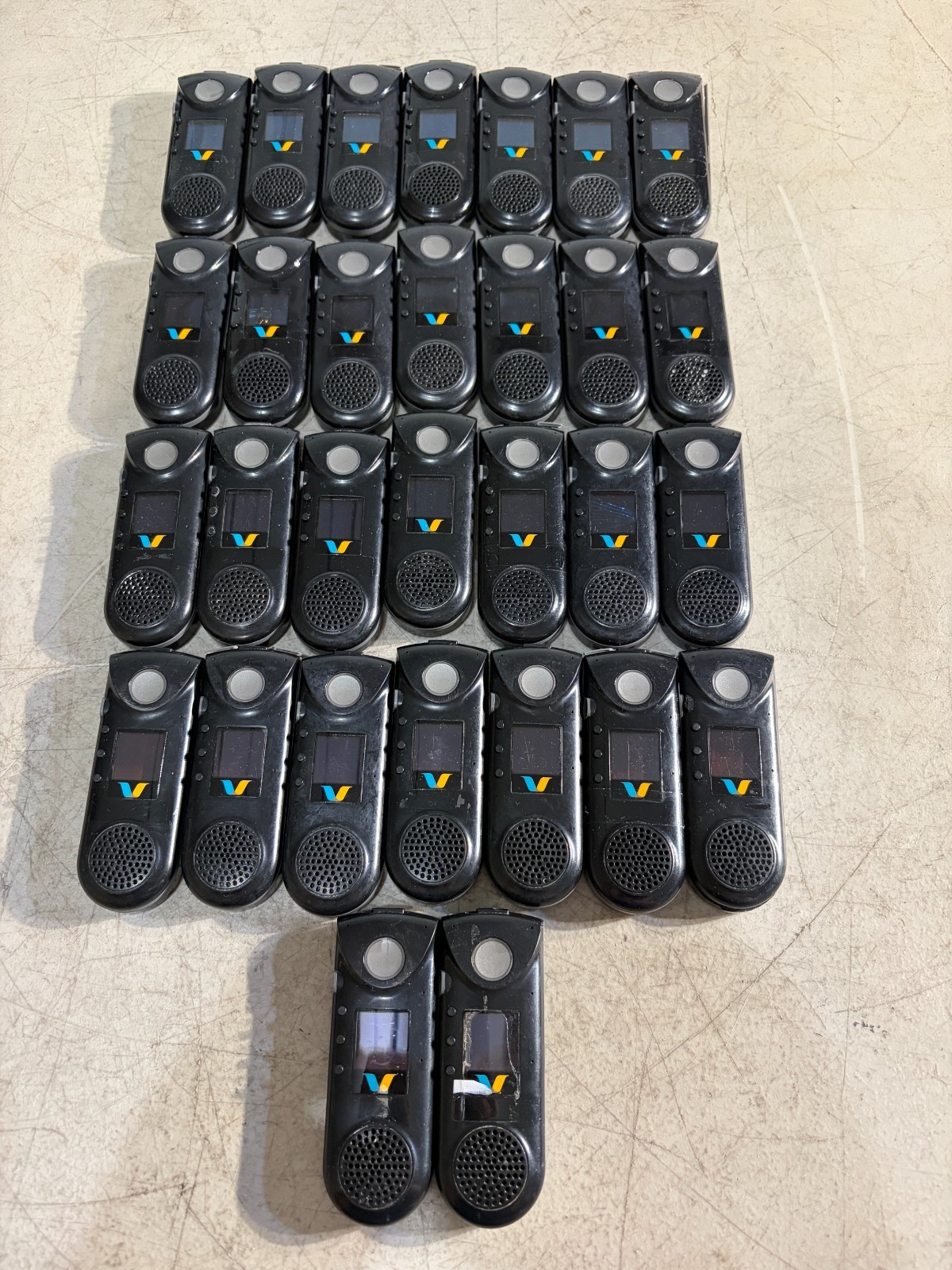 Lot of (30) Vocera B3000n Badge B 3000n Communication Badges -- FOR PARTS ONLY