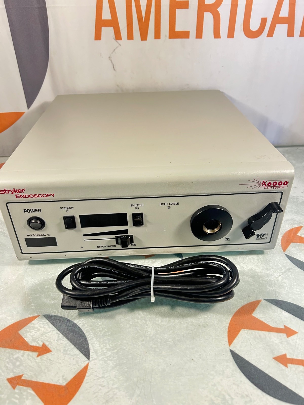 Stryker X6000 Light Source 220210000