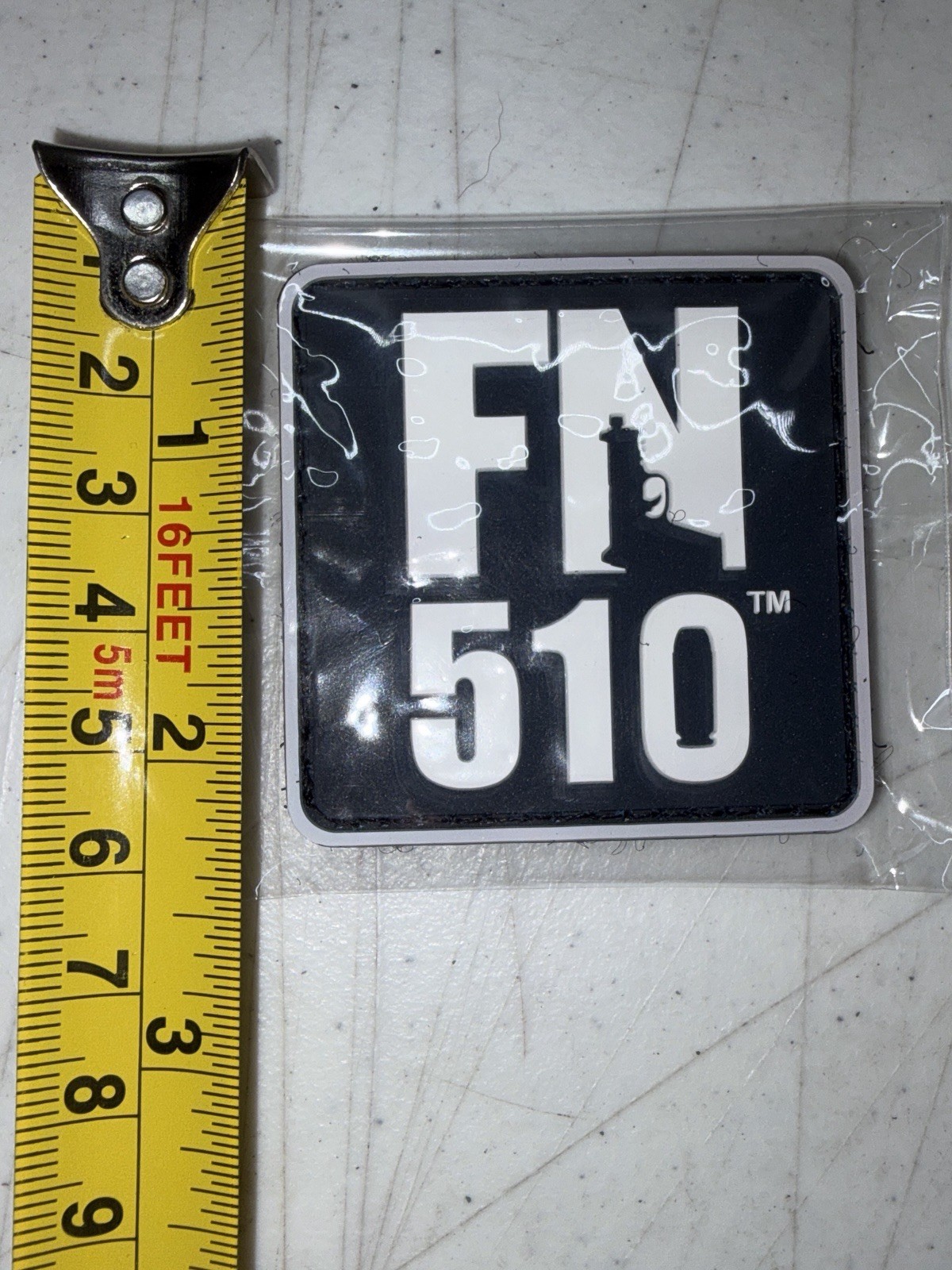Shot Show Patch FN 510 Tactical Patch NEW Blue & White
