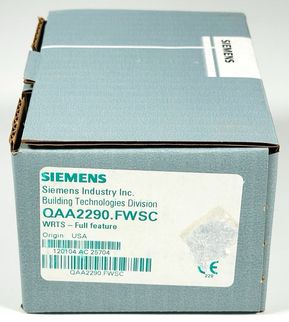 Siemens QAA2290.FWSC WRTS Full Feature Wireless Thermostat Sensor