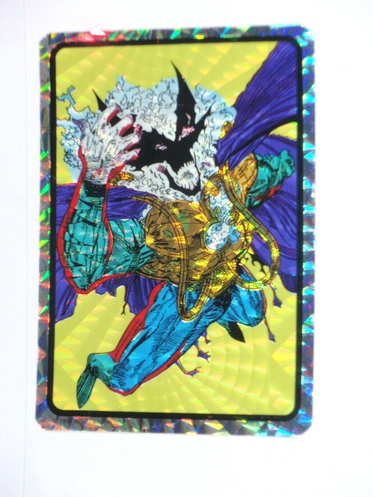 1994 WILDCATS WILDSTORM JIM LEE VENDING MACHINE PRISM STICKER LORD HELSPONT  DC