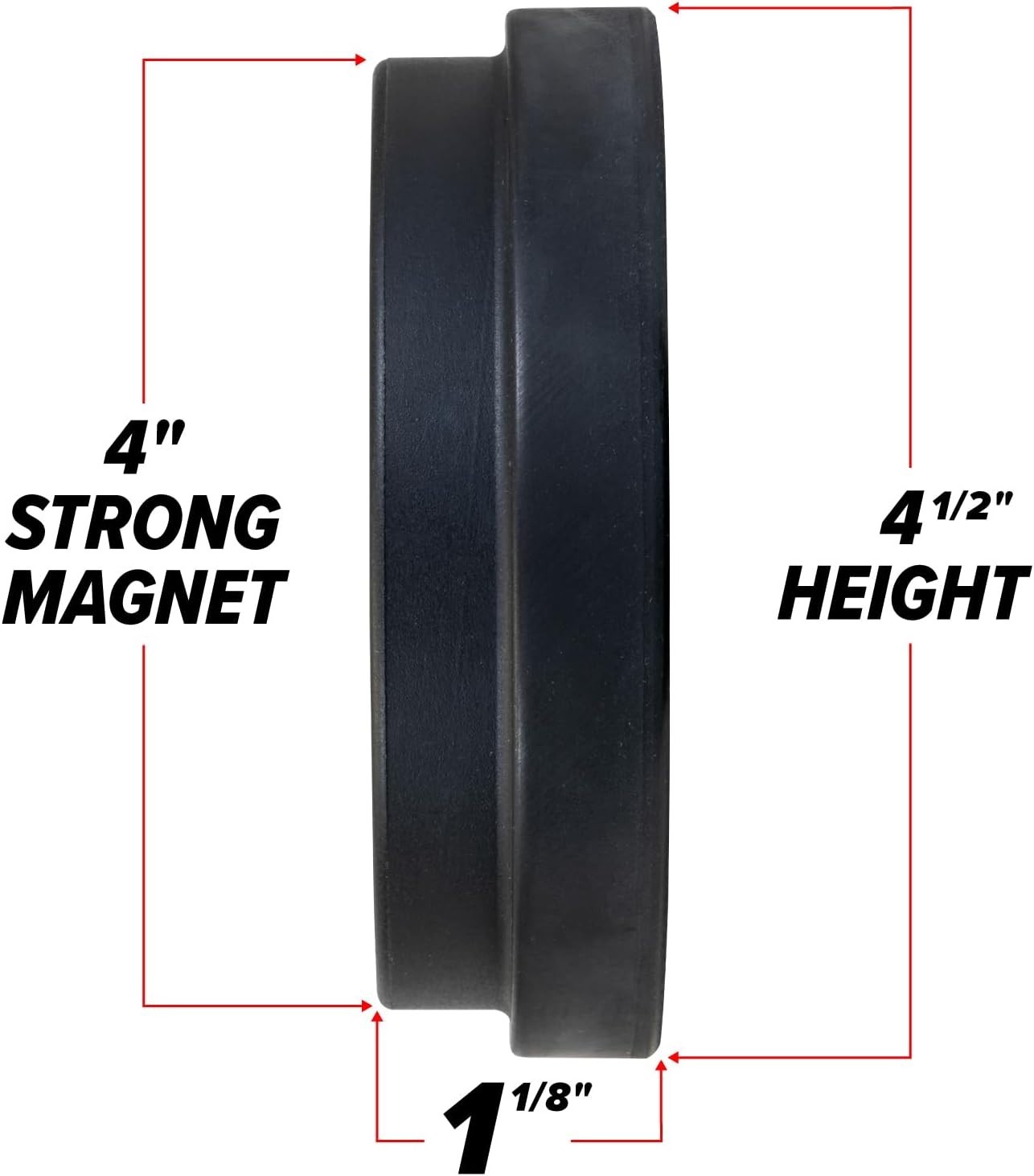 High-Quality 2.5lb Magnetic Donut Weights - 5lb Set, Smart Microloading