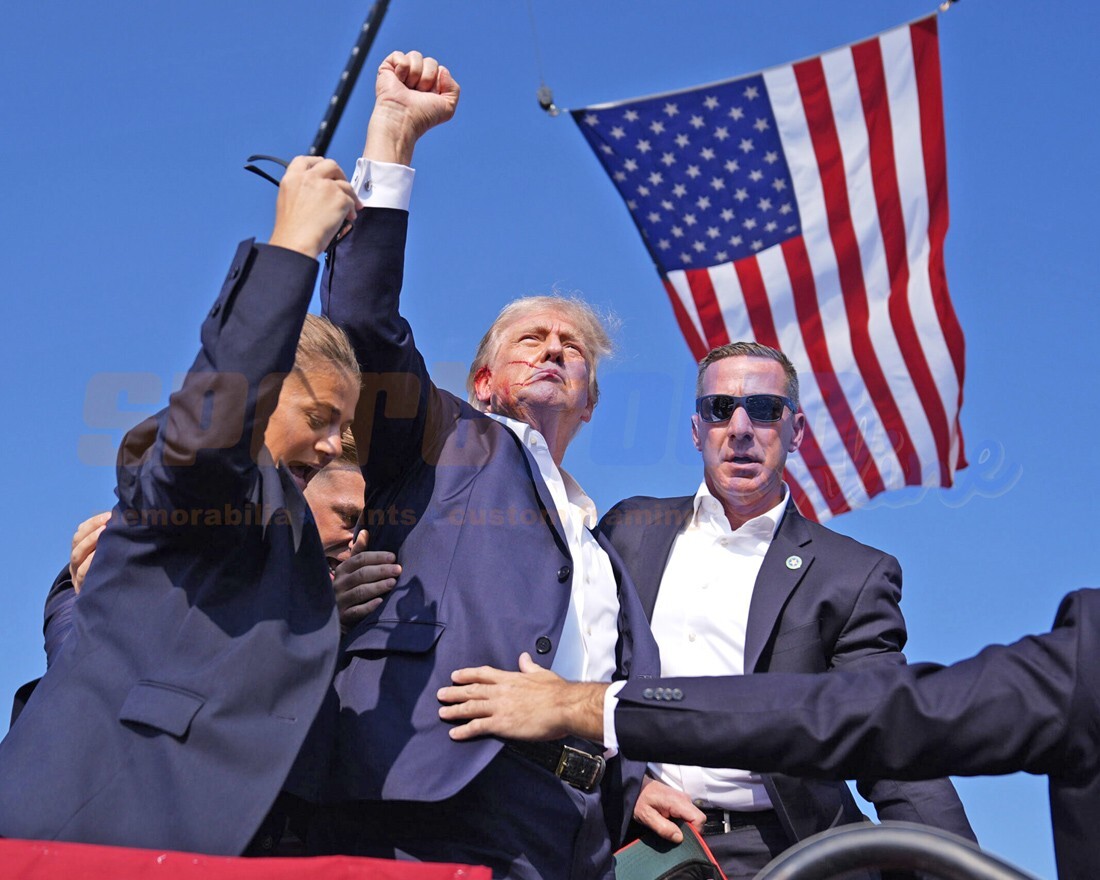 Republican DONALD TRUMP Glossy 8x10 Photo Political Rally Print MAGA Poster