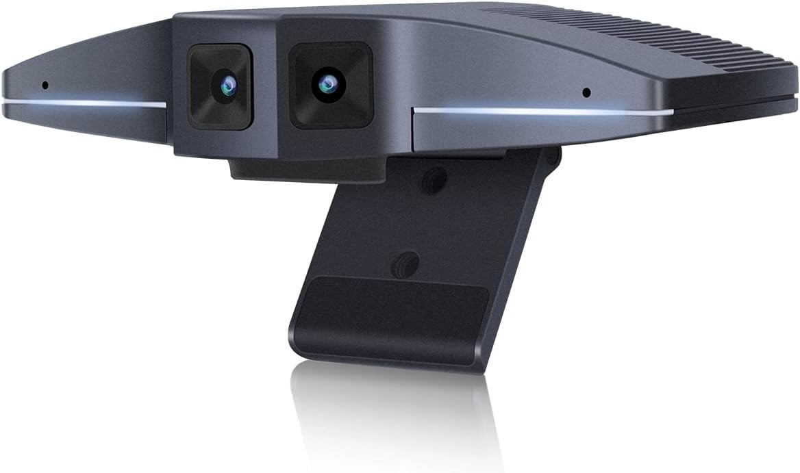Enther & MAXHUB Intelligent 180° Panoramic 4K Huddle Room Video Camera