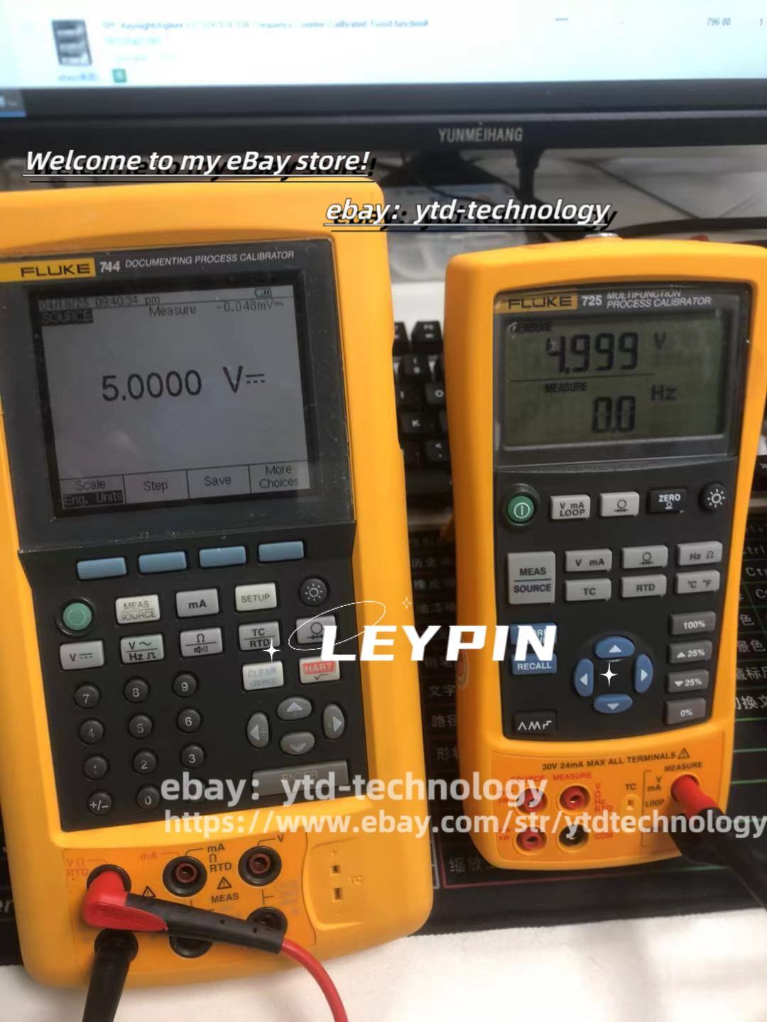 1PCS Fluke 725 Multifunction Process Calibrator /good test/Fast delivery/stock