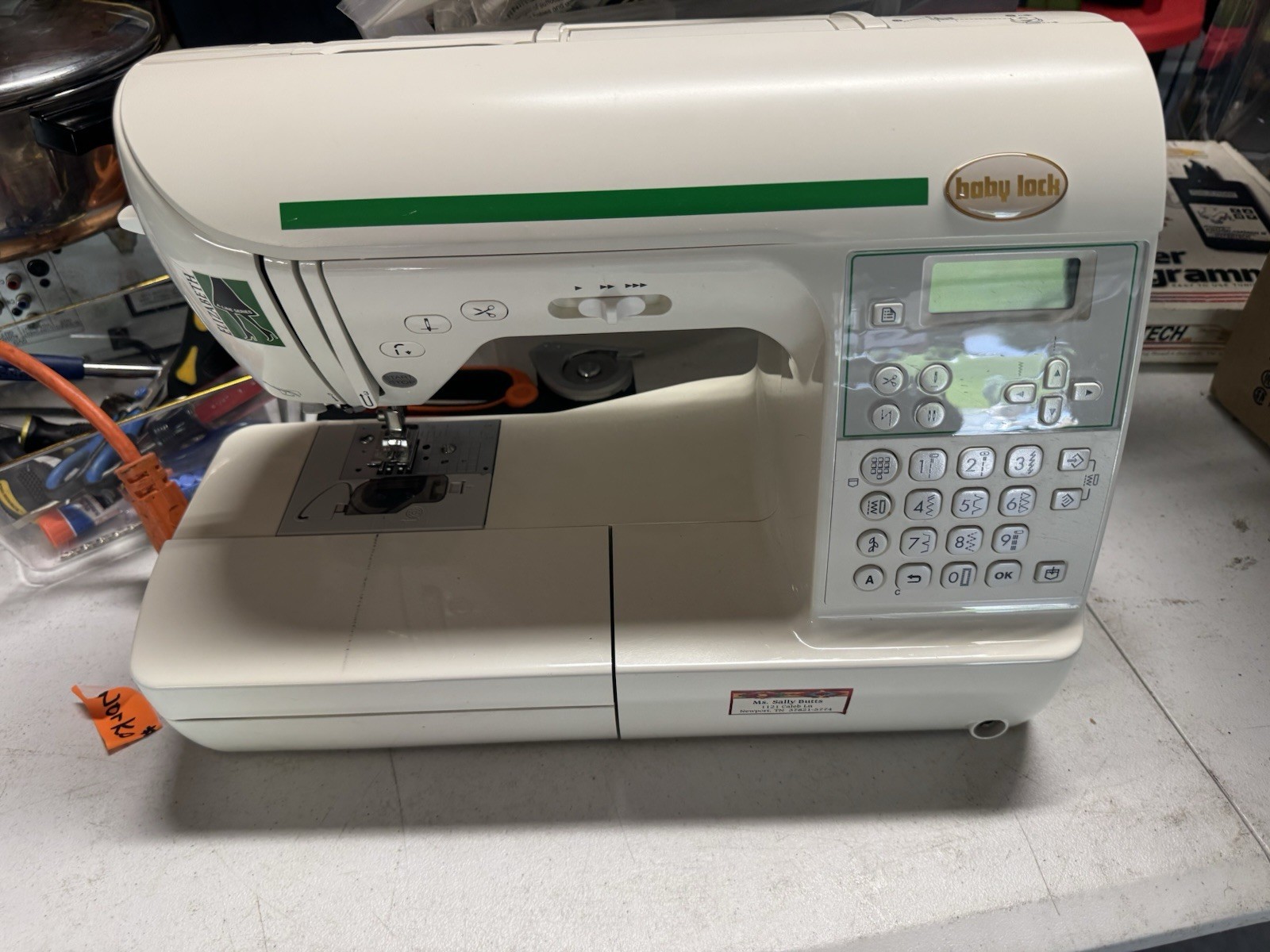 BABYLOCK ELIZABETH BL200a Sewing Machine Embroidery Accessories