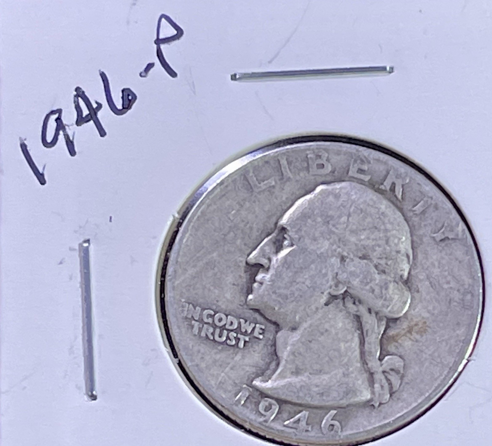 1941 25C Washington Quarter. 90% Silver.   #2042￼