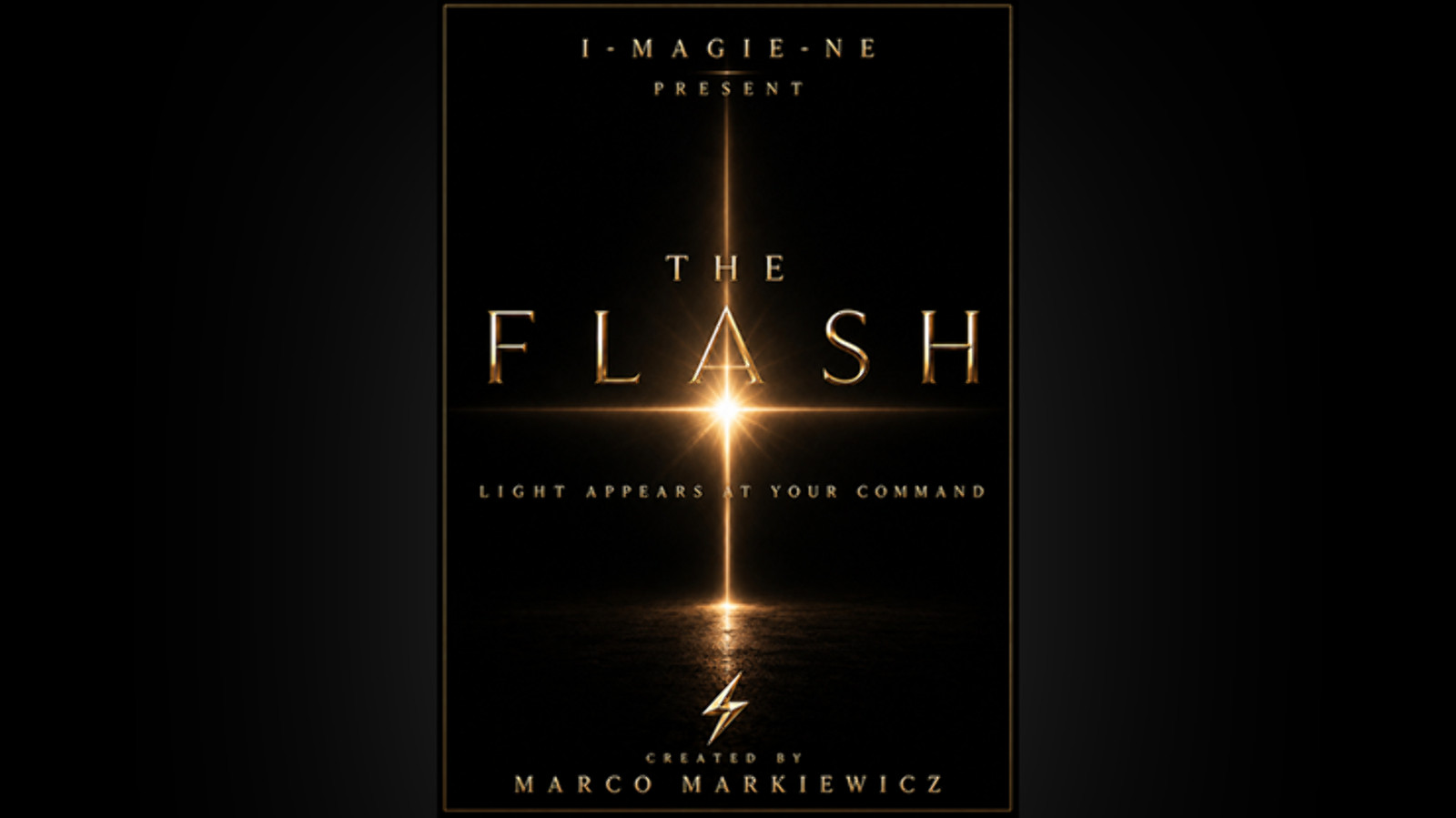 The Flash (Blue) by Marco Markiewicz