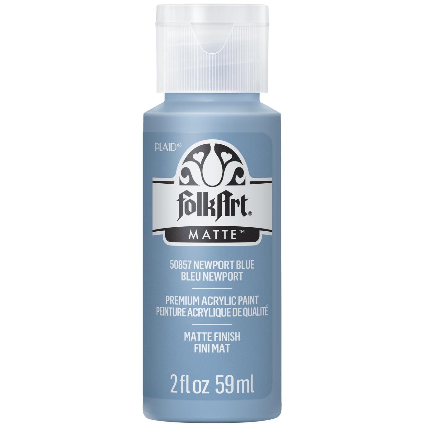 FolkArt Acrylic Paint 2oz-Newport Blue