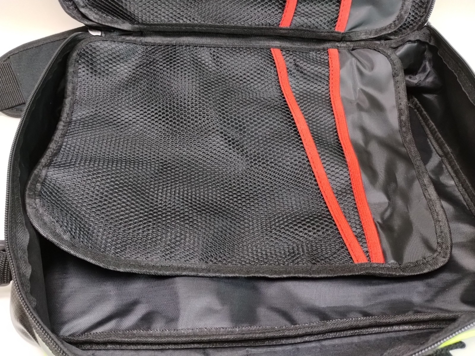 Fireproof Document Bag (16 x 11 x 5 inch) with Lock & Reflective Strip