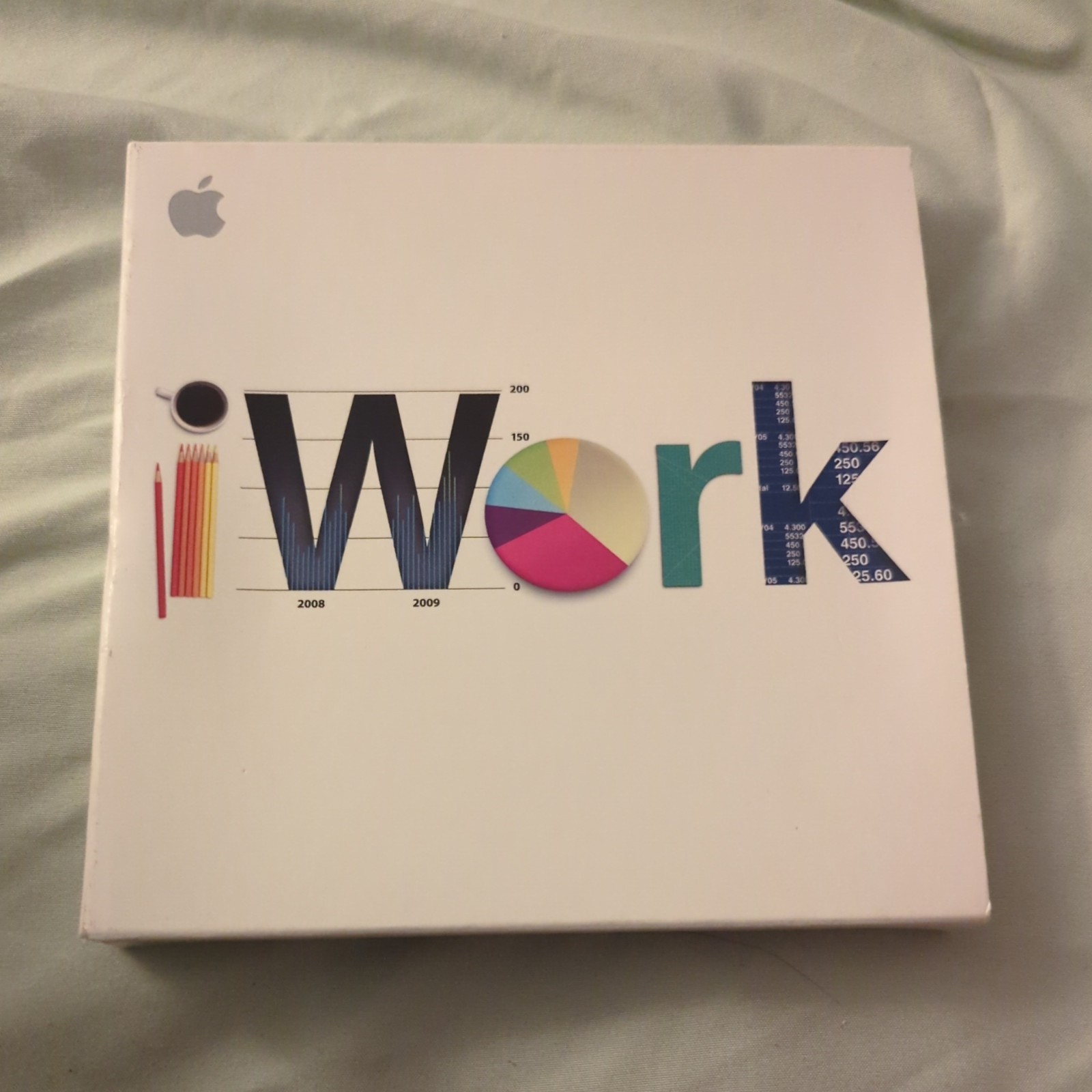 Apple iWork 09 Family Pack for Mac Pages Numbers Keynote Complete