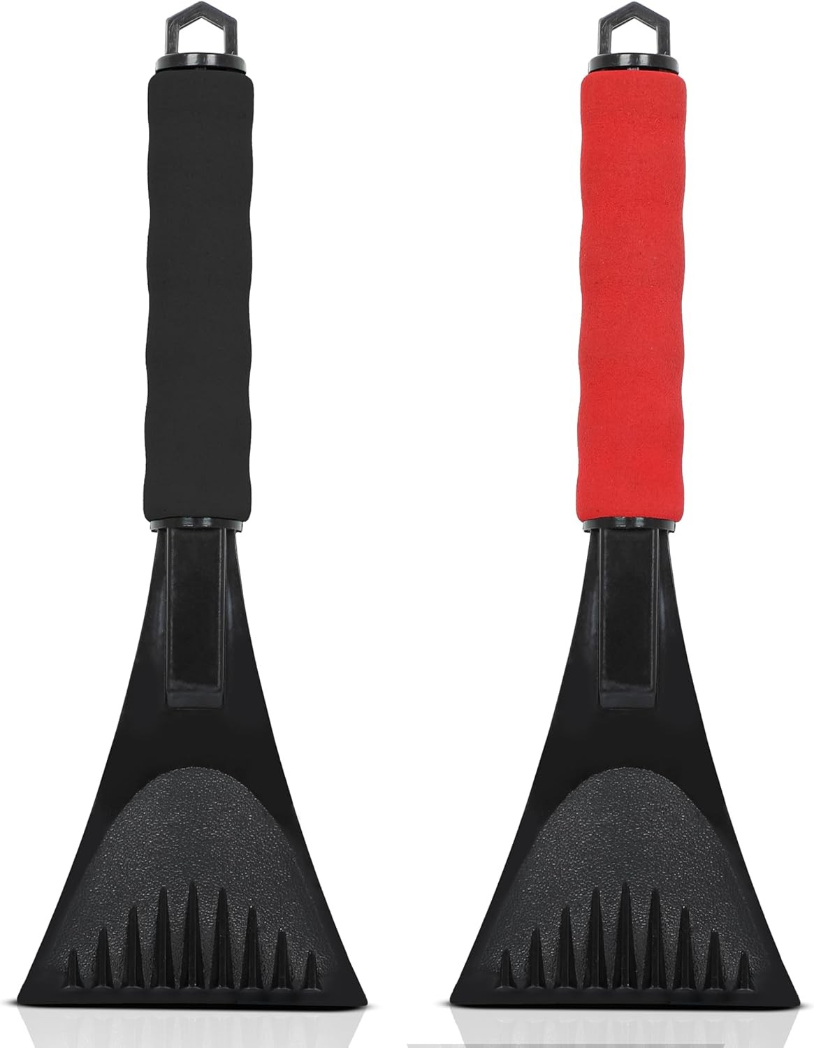 2 Pack Windshield Ice Scraper for Car Window Snow Frost Removal Foam Handle