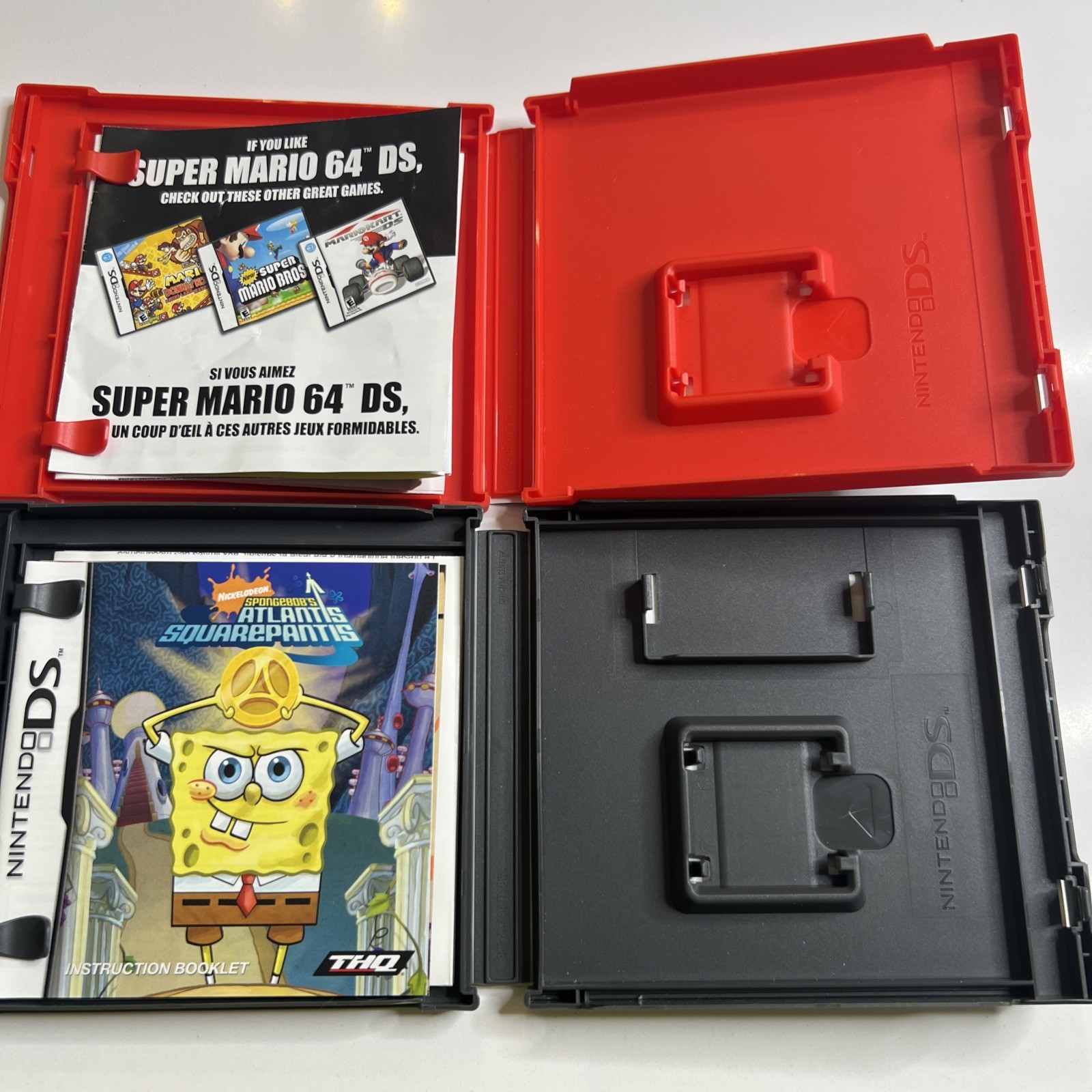 Nintendo DS Cases EMPTY CASES For Replacement CASES