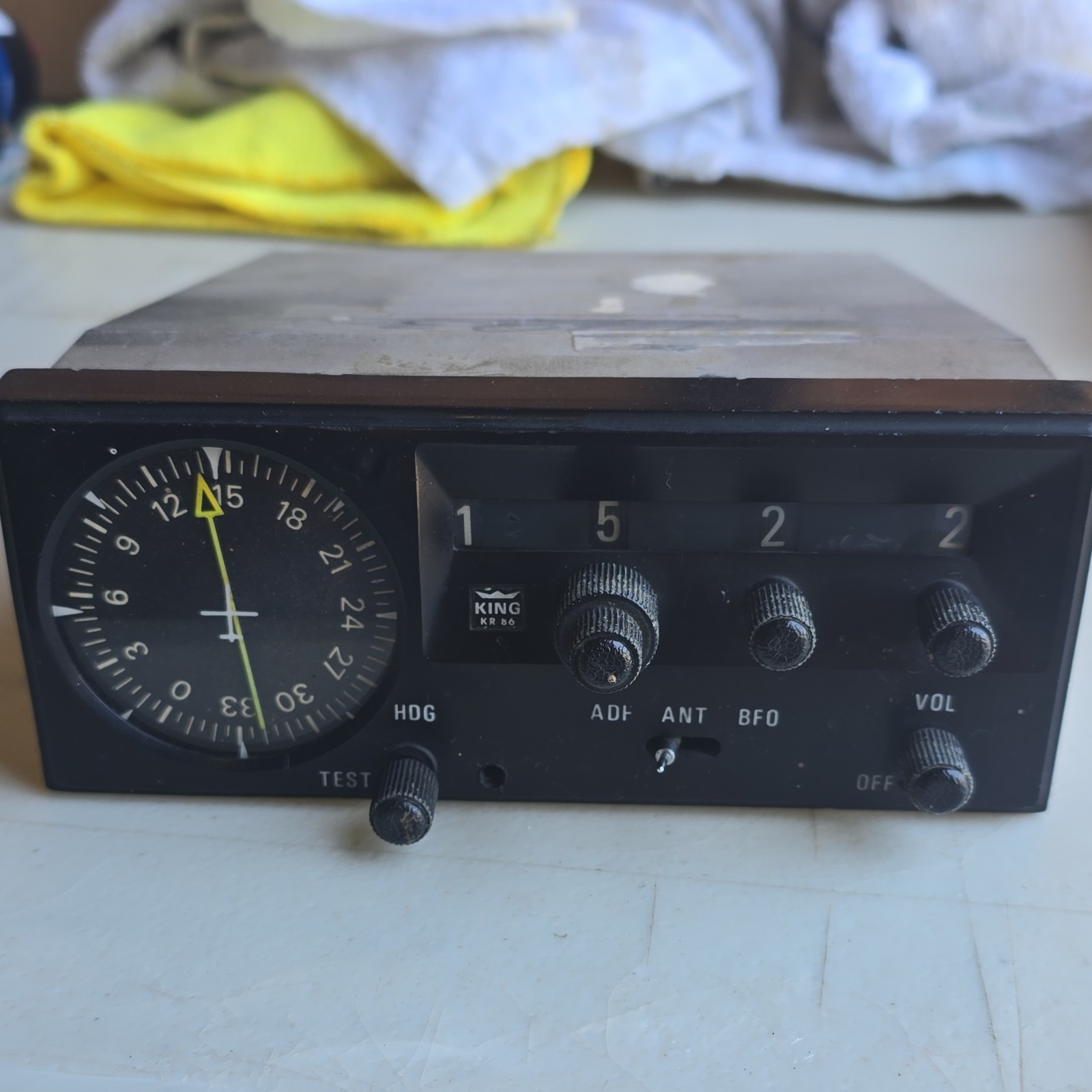Bendix King KR-86 ADF Receiver with Tray P/N 066-1038-00