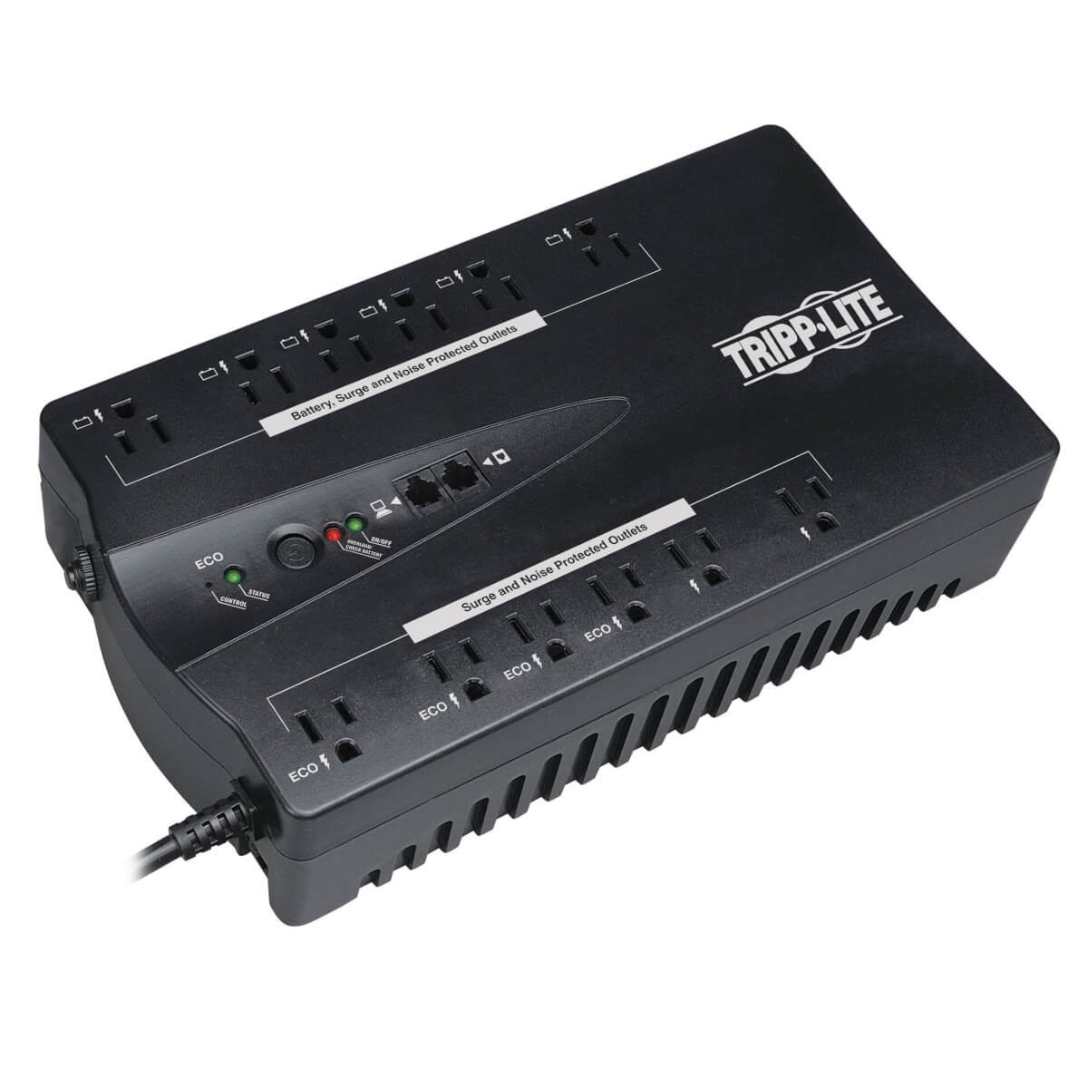 Tripp Lite ECO750UPSTAA NEW 120V 750VA 450W EnergySaving w/USB Port & 12 Outlets