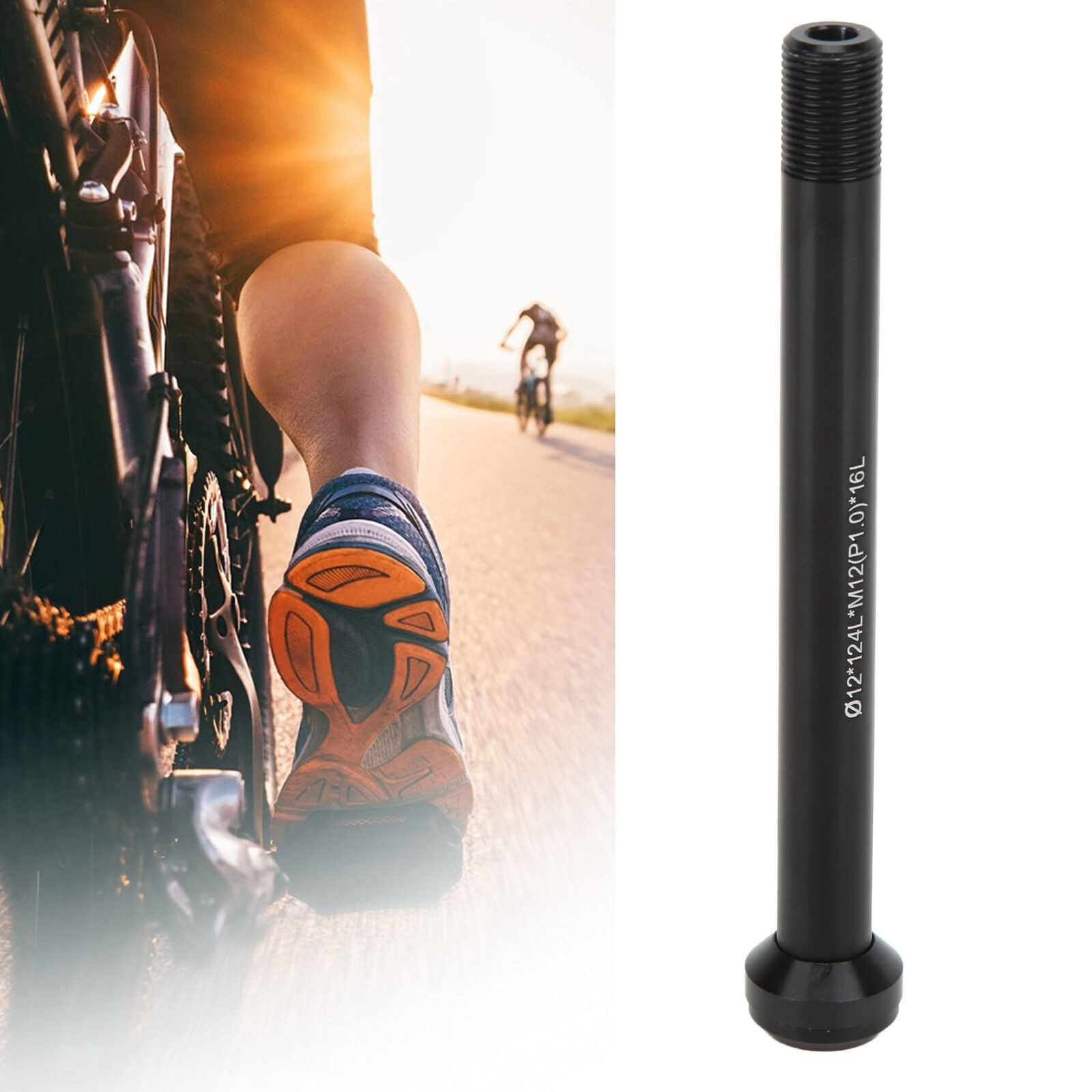 Bicycle Thru Axle Aluminum Alloy Quick Release Bike Fork Tube Shaft