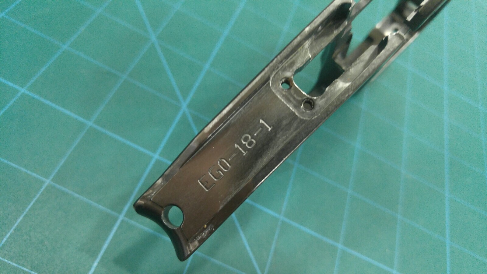Planet Eclipse EGO 7 trigger frame. Gunmetal grey. Rare!
