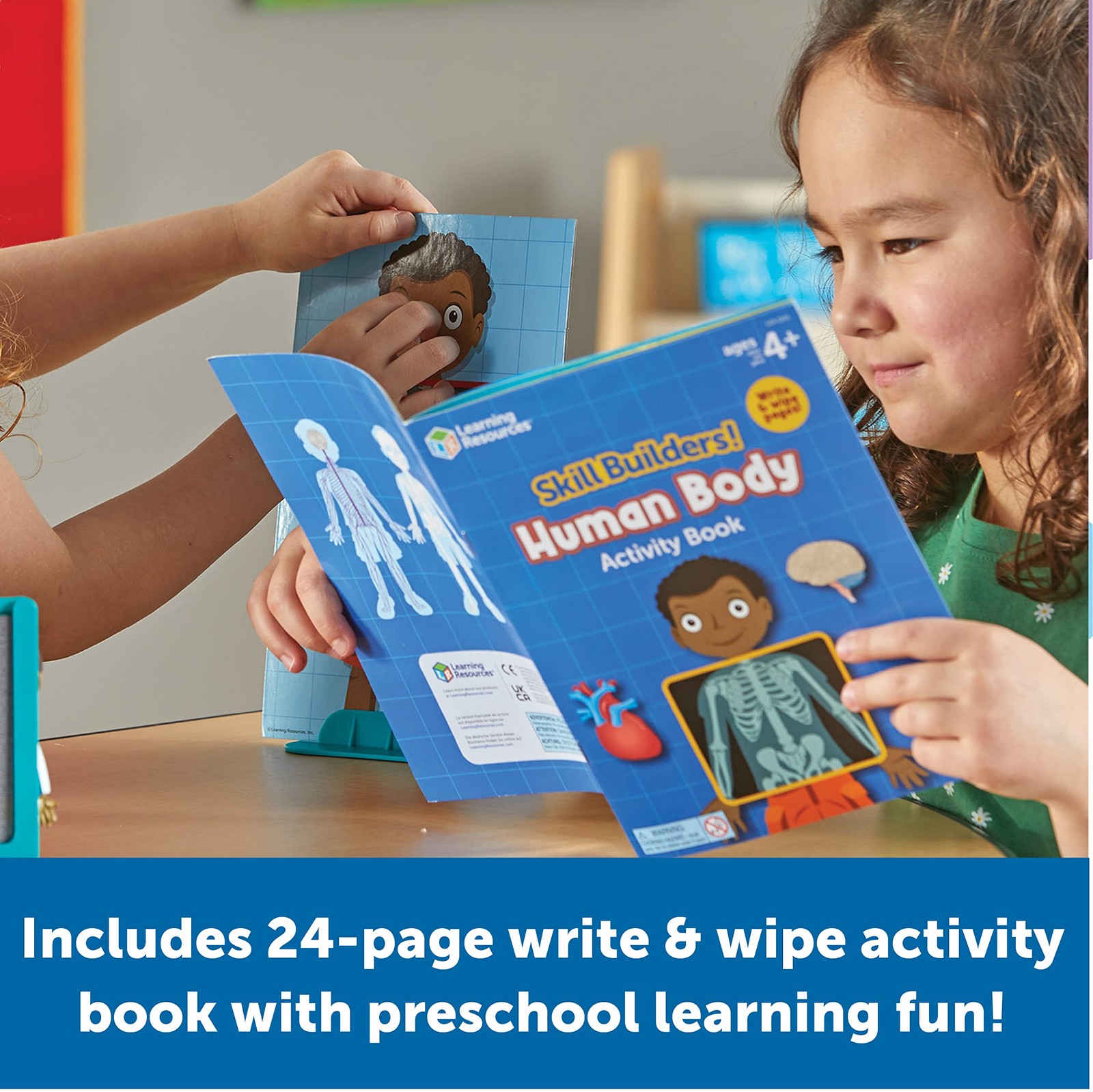 Learning Resources Skill Builders! Human Body Activity Set - Anatomy One Size