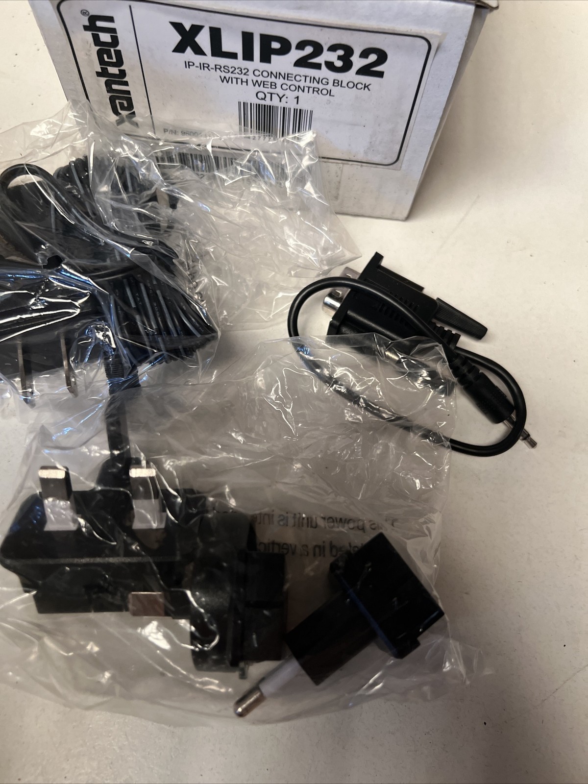 Xantech XLIP232 IP-IR-RS232 Connecting Block With Web Control Unit
