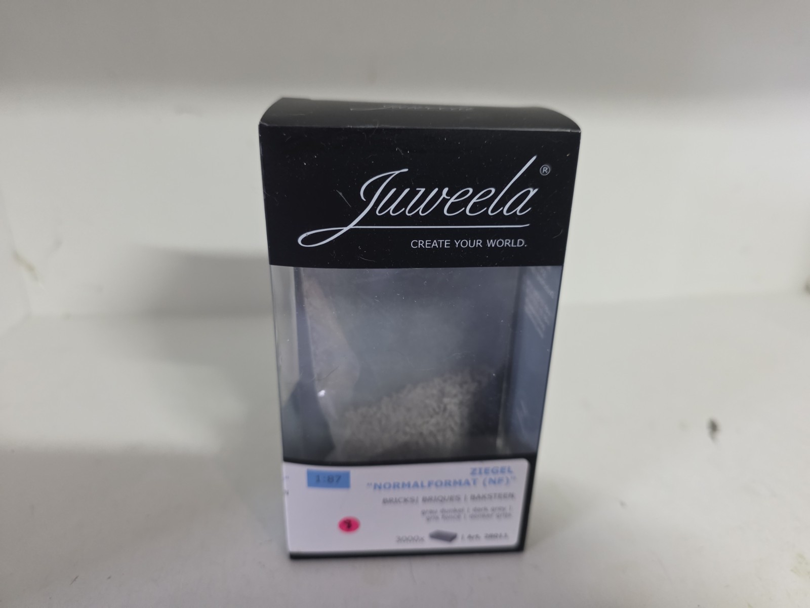 Juweela Bricks Gray 3000 Pieces 28011 HO Scale
