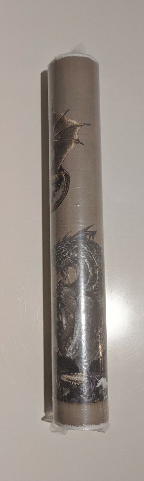 Monster Hunter 4 Ultimate Official Long Poster Chart of Monster Size