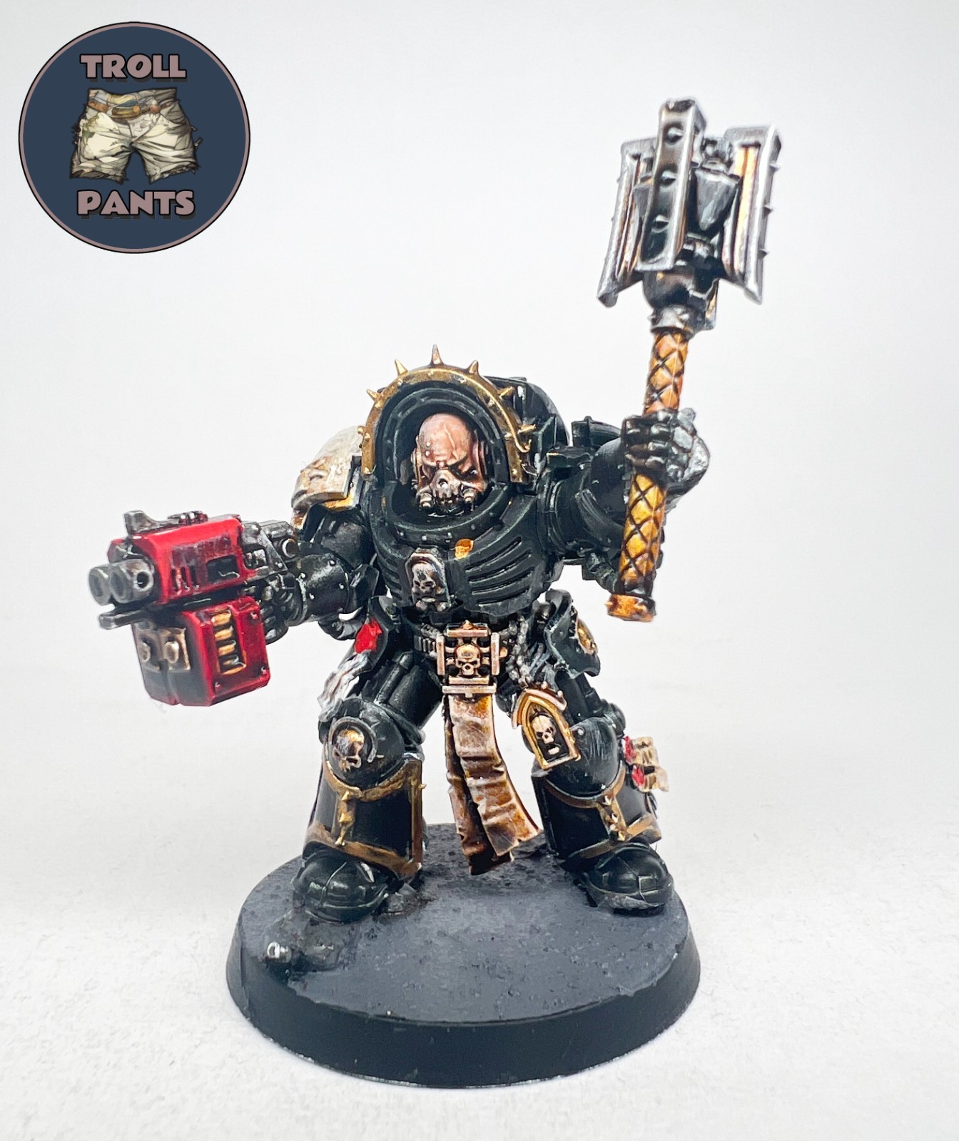 Chaplain in Terminator Armour - Dark Angel Deathwing - Warhammer 40k