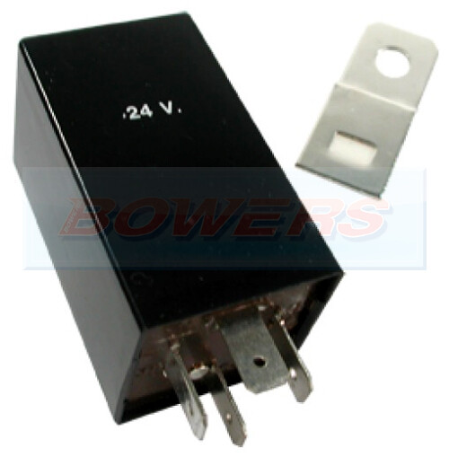 4 PIN HAZARD INDICATOR FLASHER UNIT RELAY SAME AS LUCAS SFB167 SFB181 24V 140W