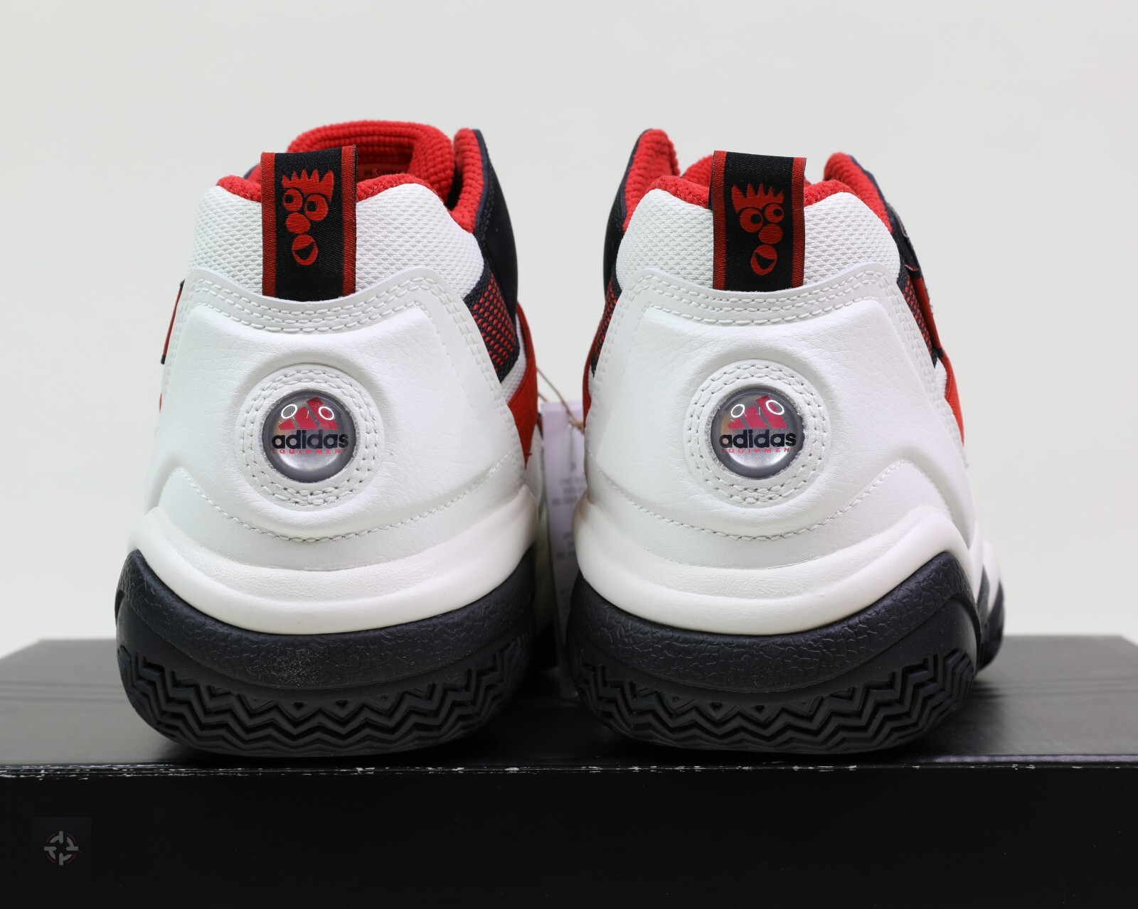 Adidas Top Ten 2000 White Red Black Basketball Shoes Men's Size 8.5-13 (FZ6224)
