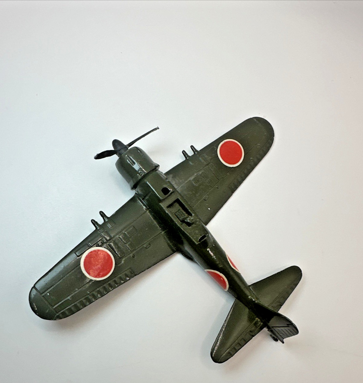 Japanese Zero A6M5 Japanese Fighter Airplane Model WWll Replica Vintage