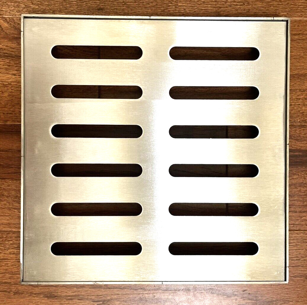 11.8x11.8 Stainless Steel Manhole Cover and Frame Patio Sewer Drainage Trench