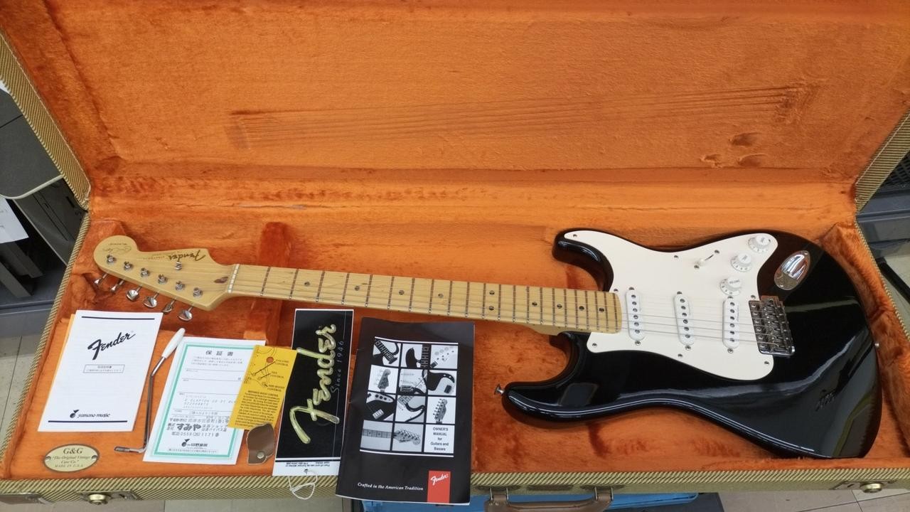 FENDER USA E.CLAPTON UD ST BLK Stratocaster type
