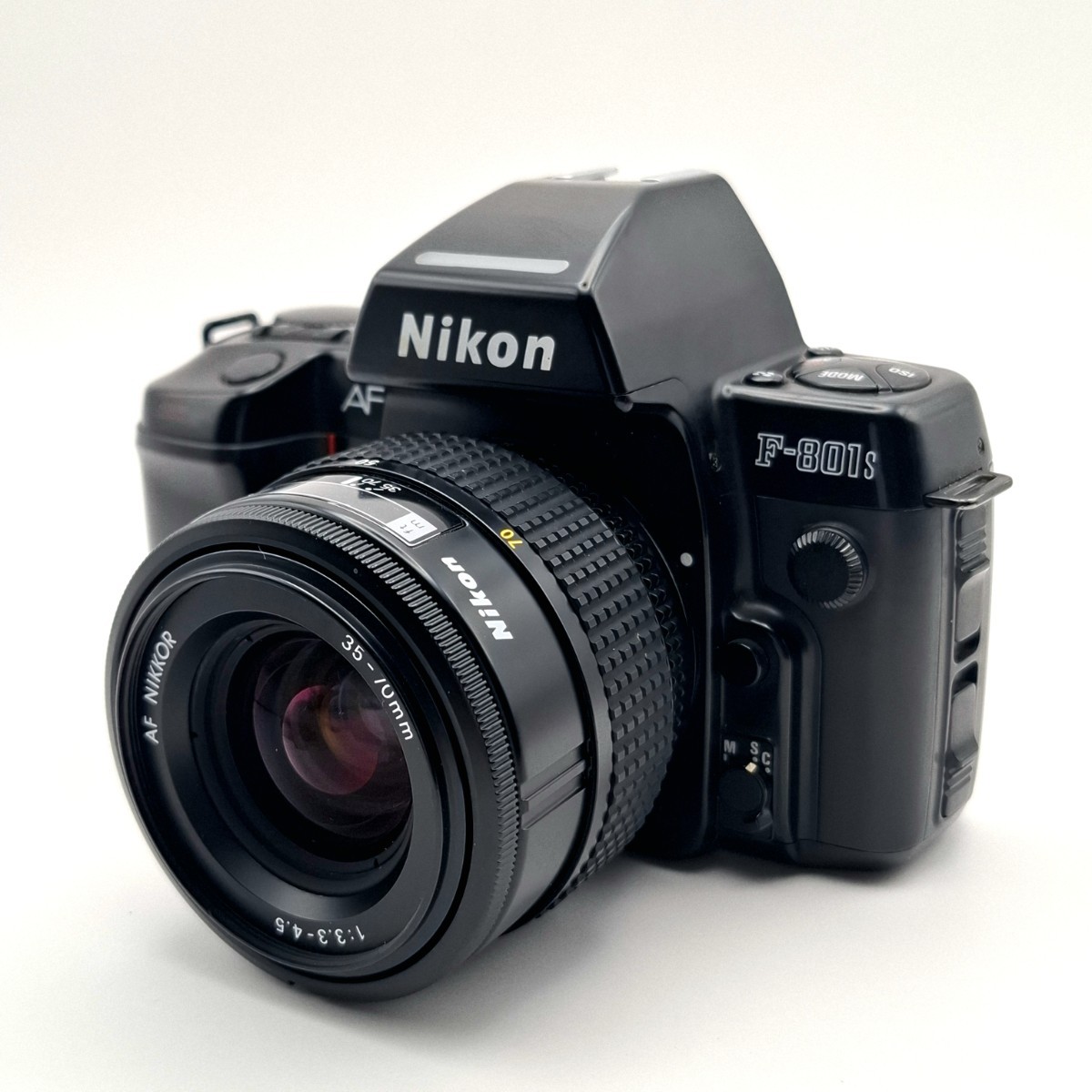 JP [Near MINT] Nikon F-801s / N8008s Film Camera AF 35-70mm F3.3-4.5 Lens  JAPAN