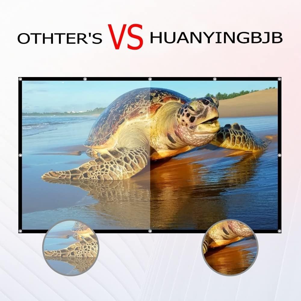 160-Degree Viewing Angle 120 Inch Projector Screen for Exceptional Displays